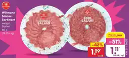 Netto Marken-Discount Wiltmann Salami Sortiment Angebot