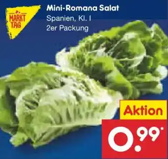 Netto Marken-Discount Mini-Romana Salat Angebot