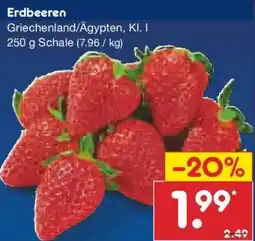 Netto Marken-Discount Erdbeeren Angebot