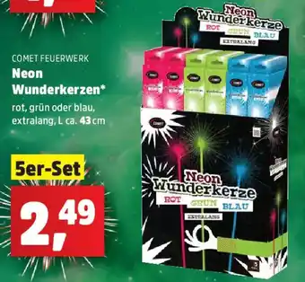 Thomas Philipps COMET FEUERWERK Neon Wunderkerzen Angebot