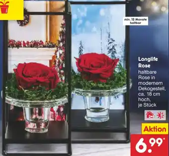 Netto Marken-Discount Longlife Rose Angebot