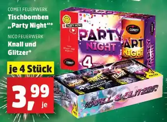 Thomas Philipps COMET FEUERWERK Tischbomben ,,Party Night" Angebot