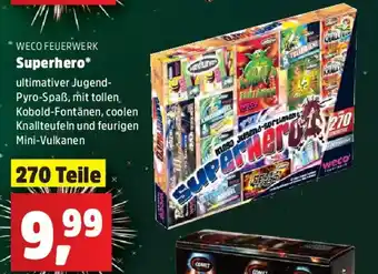 Thomas Philipps WECO FEUERWERK Superhero Angebot