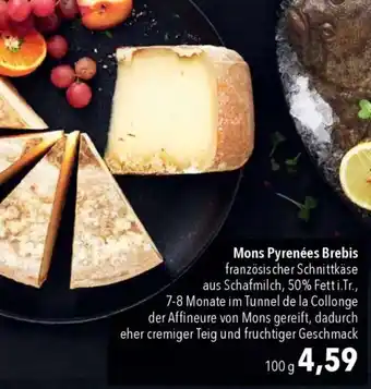 CITTI Markt Mons Pyrenées Brebis französischer Schnittkäse Angebot
