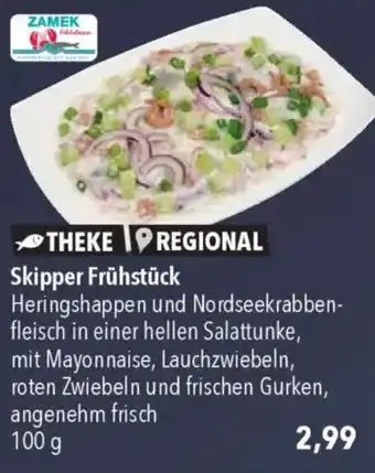 CITTI Markt ZAMEK Skipper Frühstück Angebot