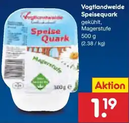 Netto Marken-Discount Vogtlandweide Speisequark Angebot