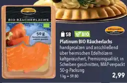 CITTI Markt ABRAHAMS Platinum BIO Räucherlachs Angebot