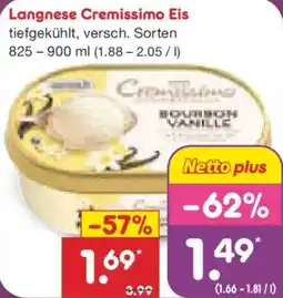 Netto Marken-Discount Langnese Cremissimo Eis Angebot