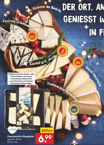 Netto Marken-Discount Französische Käseplatte Angebot