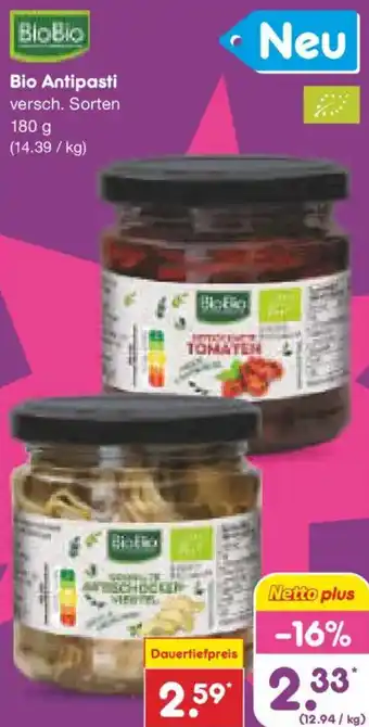 Netto Marken-Discount Bio Antipasti Angebot