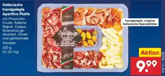 Netto Marken-Discount Italienische handgelegte Aperitivo Platte Angebot