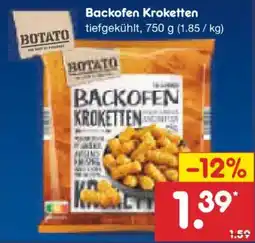 Netto Marken-Discount Backofen Kroketten Angebot