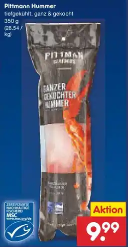 Netto Marken-Discount Pittmann Hummer Angebot