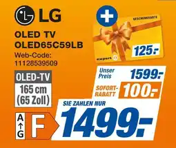 Expert Lg oled tv oled65c59lb Angebot