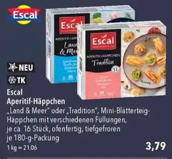 CITTI Markt Escal Aperitif-Häppchen Angebot