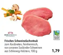 CITTI Markt FEINHEIMISCH Frisches Schweinelachssteak Angebot