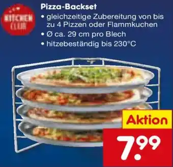 Netto Marken-Discount KITCHEN CLUB Pizza-Backset Angebot
