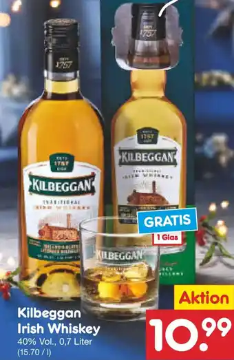 Netto Marken-Discount Kilbeggan Irish Whiskey Angebot