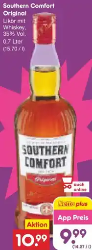 Netto Marken-Discount Southern Comfort Original Angebot