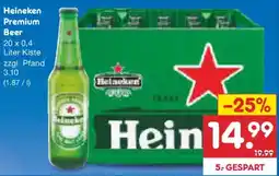 Netto Marken-Discount Heineken Premium Beer Angebot