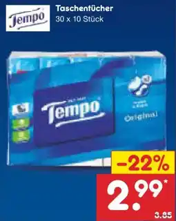Netto Marken-Discount Tempo Taschentücher Angebot