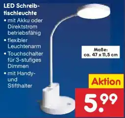 Netto Marken-Discount LED Schreibtischleuchte Angebot
