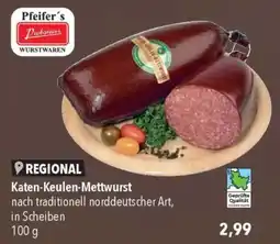CITTI Markt Pfeifer's Probsteier Katen-Keulen-Mettwurst Angebot