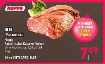 CITTI Markt Hoppe Rauchfrischer Kasseler Nacken Angebot
