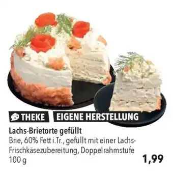CITTI Markt Lachs-Brietorte gefüllt Angebot