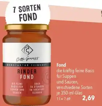 CITTI Markt Fond Angebot