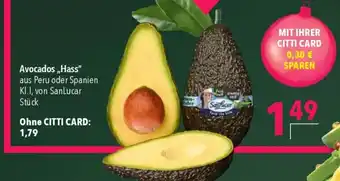 CITTI Markt Avocados „Hass" Angebot