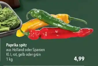 CITTI Markt Paprika spitz Angebot