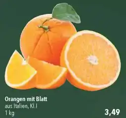 CITTI Markt Orangen mit Blatt Angebot