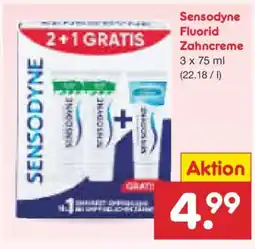 Netto Marken-Discount Sensodyne Fluorid Zahncreme Angebot