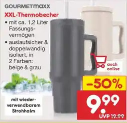 Netto Marken-Discount GOURMETMAXx XXL Thermobecher Angebot