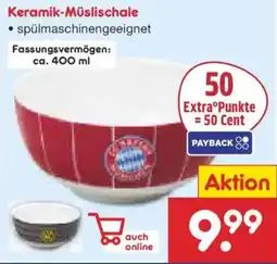 Netto Marken-Discount Keramik Müslischale Angebot