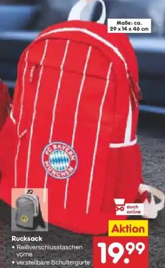 Netto Marken-Discount Rucksack Angebot