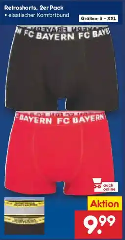 Netto Marken-Discount Retroshorts, 2er Pack Angebot