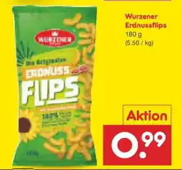 Netto Marken-Discount Wurzener Erdnussflips Angebot