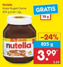 Netto Marken-Discount Nutella Nuss Nugat Creme Angebot