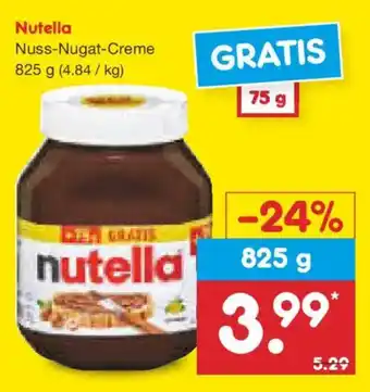 Netto Marken-Discount Nutella Nuss Nugat Creme Angebot