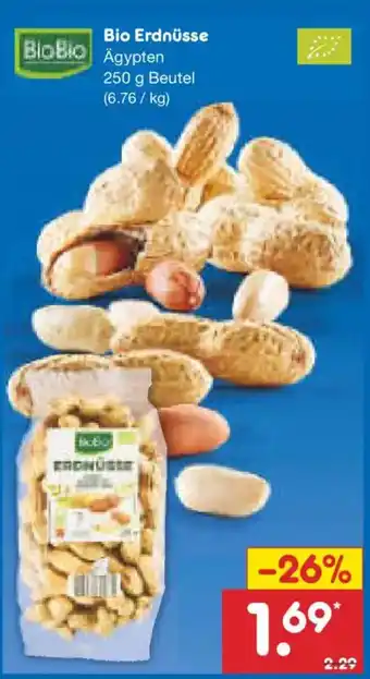 Netto Marken-Discount Bio Bio Bio Erdnüsse Angebot