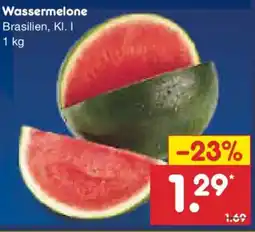 Netto Marken-Discount Wassermelone Angebot