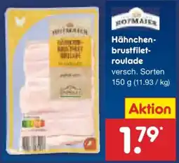 Netto Marken-Discount Hähnchenbrustfiletroulade Angebot