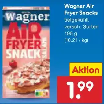 Netto Marken-Discount Wagner Air Fryer Snacks Angebot