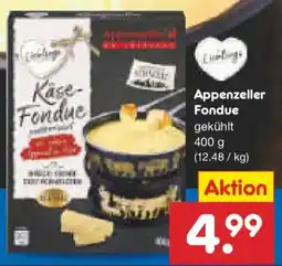 Netto Marken-Discount Appenzeller Fondue gekühlt Angebot
