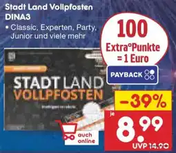 Netto Marken-Discount Stadt Land Vollpfosten DINA3 Angebot