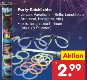 Netto Marken-Discount Party Knicklichter Angebot