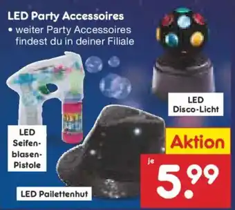 Netto Marken-Discount LED Party Accessoires Angebot