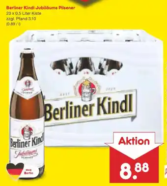 Netto Marken-Discount Berliner Kindl Jubiläums Pilsener Angebot